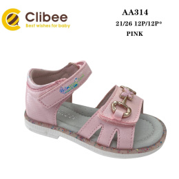 Sandały dziewczęce model: AA314 (rozm: 21-26) CLIBEE