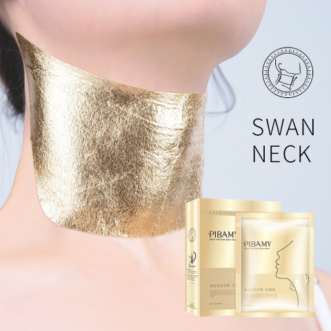 Golden firming neck mask