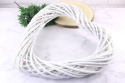 Wicker garland, rattan reed - heart