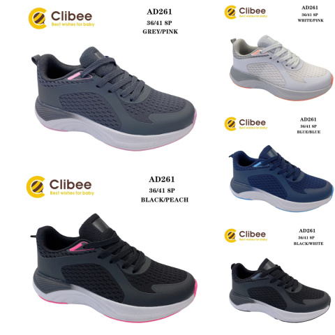 Buty sportowe damskie model: AD261 (rozm: 36-41) CLIBEE