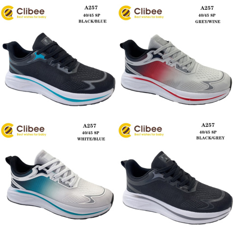 Men's sports shoes model: A257 (size: 40-45) CLIBEE