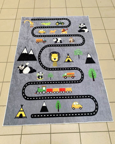 Children's short pile rugs size 120/180 cm - Made in Turkey