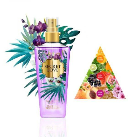 Peach & Cherry Blossom body mist, 210 ml capacity REVERS COSMETICS - SECRET LOVE