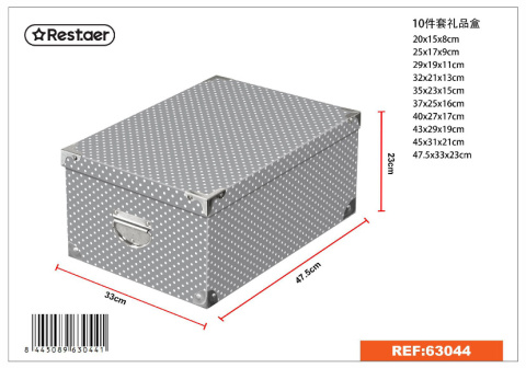 SET 10 - Cardboard Gift Boxes