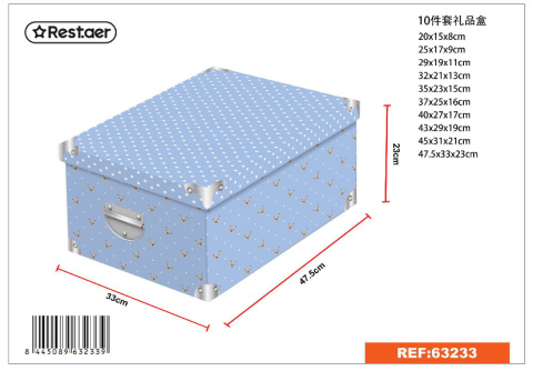 SET 10 - Cardboard Gift Boxes