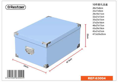 SET 10 - Cardboard Gift Boxes