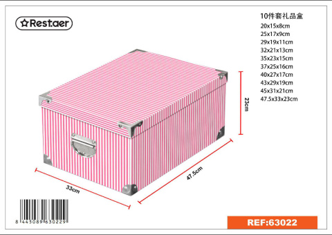 SET 10 - Cardboard Gift Boxes