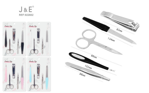 Set of tools for manicure, pedicure