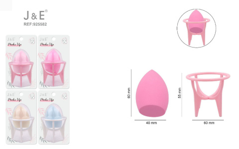 Makeup sponge, blender with stand