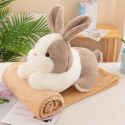 Mascot, 3-in-1 pillow with hidden microfiber blanket