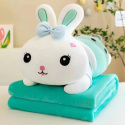 Mascot, 3-in-1 pillow with hidden microfiber blanket