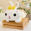 Mascot, 3-in-1 pillow with hidden microfiber blanket