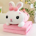 Mascot, 3-in-1 pillow with hidden microfiber blanket