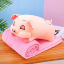 Mascot, 3-in-1 pillow with hidden microfiber blanket