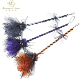 Witch's broom for carnival