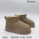 Women's snow boots - short, size (36-41)