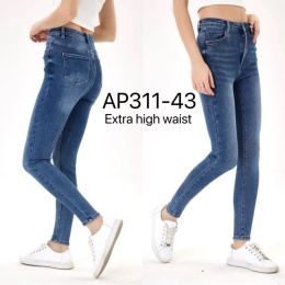 Women's high-waisted denim pants model: AP311-43