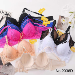 Women's bra - D cup (width 80-105 cm)