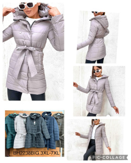 Women's jacket, model: BH2238 BIG (size: 3XL-7XL)