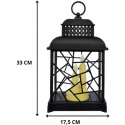 Lampion, latarenka dekoracyjna LED - dwa kolory