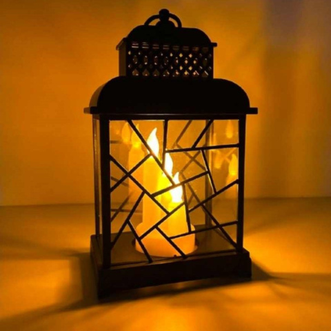 Lantern, LED decorative lantern - two colors