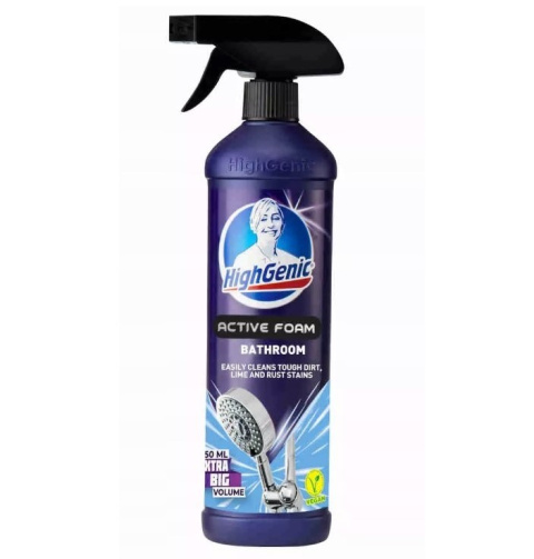 Pianka do czyszczenia łazienki w sprayu 750 ml - HIGHGENIC