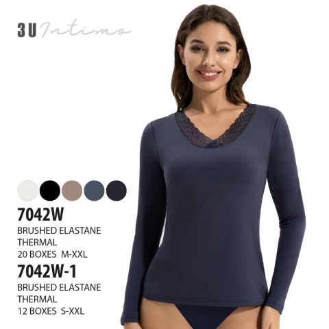 Women's long-sleeved undershirt