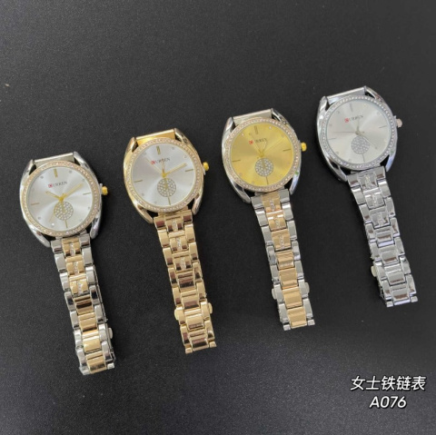 Women's watches on metal bracelet