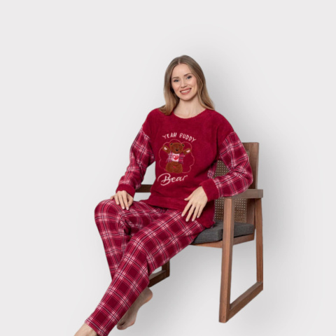 Women's pajamas - warm, winter (sizes M-XL)