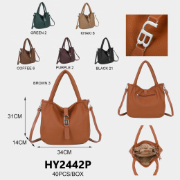 Women's handbag, model: HY2442P