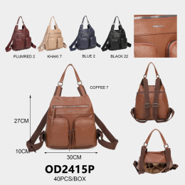 Women's handbag/backpack, model: OD2415P