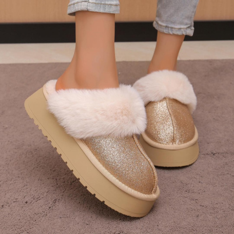 Women's insulated slippers, size 36-41 (BG183)