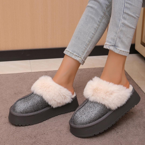 Women's insulated slippers, size 36-41 (BG183)