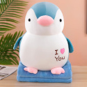 Mascot, plush toy with a hidden microfiber blanket with dimensions 110x160cm