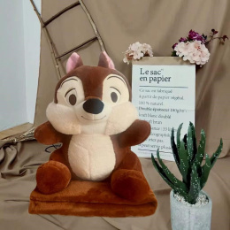 Mascot, plush toy with a hidden microfiber blanket with dimensions 110x160cm