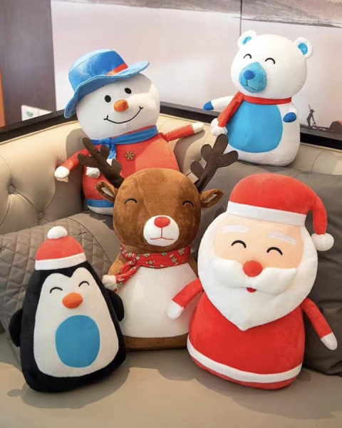 Mascot, plush toy with a hidden microfiber blanket with dimensions 110x160cm