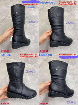 Buty zimowe damskie FEISAL