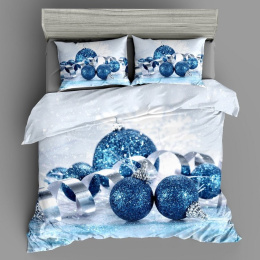 Christmas bedding set - 100% cotton satin (160x200cm / 200X220cm)