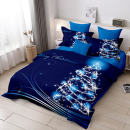 Christmas bedding set - 100% cotton satin (160x200cm / 200X220cm)