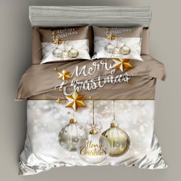 Christmas bedding set - 100% cotton satin (160x200cm / 200X220cm)