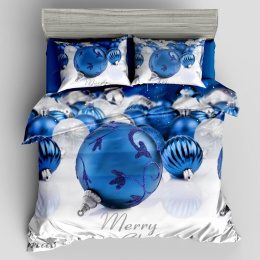 Christmas bedding set - 100% cotton satin (160x200cm / 200X220cm)