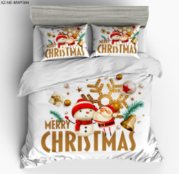 Christmas bedding set - 100% cotton satin (160x200cm / 200X220cm)