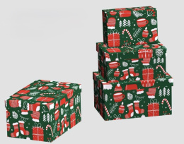 Decorative boxes for Christmas presents