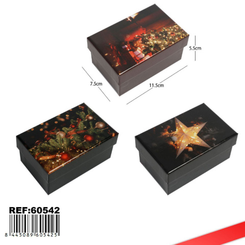 Decorative boxes for Christmas gifts