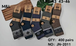 Men's socks, (40-43; 43-46)