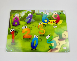Duże puzzle - zabawka edukacyjna dla dzieci