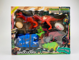 Zestaw dinozaurów z lornetką - zabawka dla dzieci (3+ Years)