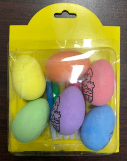 Jajka, pisanki do samodzielnej dekoracji na Wielkanoc