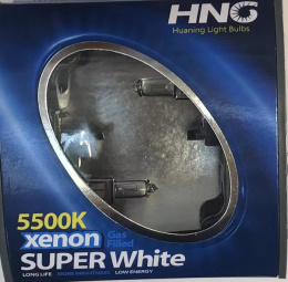 Żarówki halogenowe SUPER WHITE H1 XENON 12V/55W (w op. 2 sztuki)
