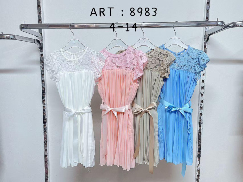 Dress for girls (4-14 years old)